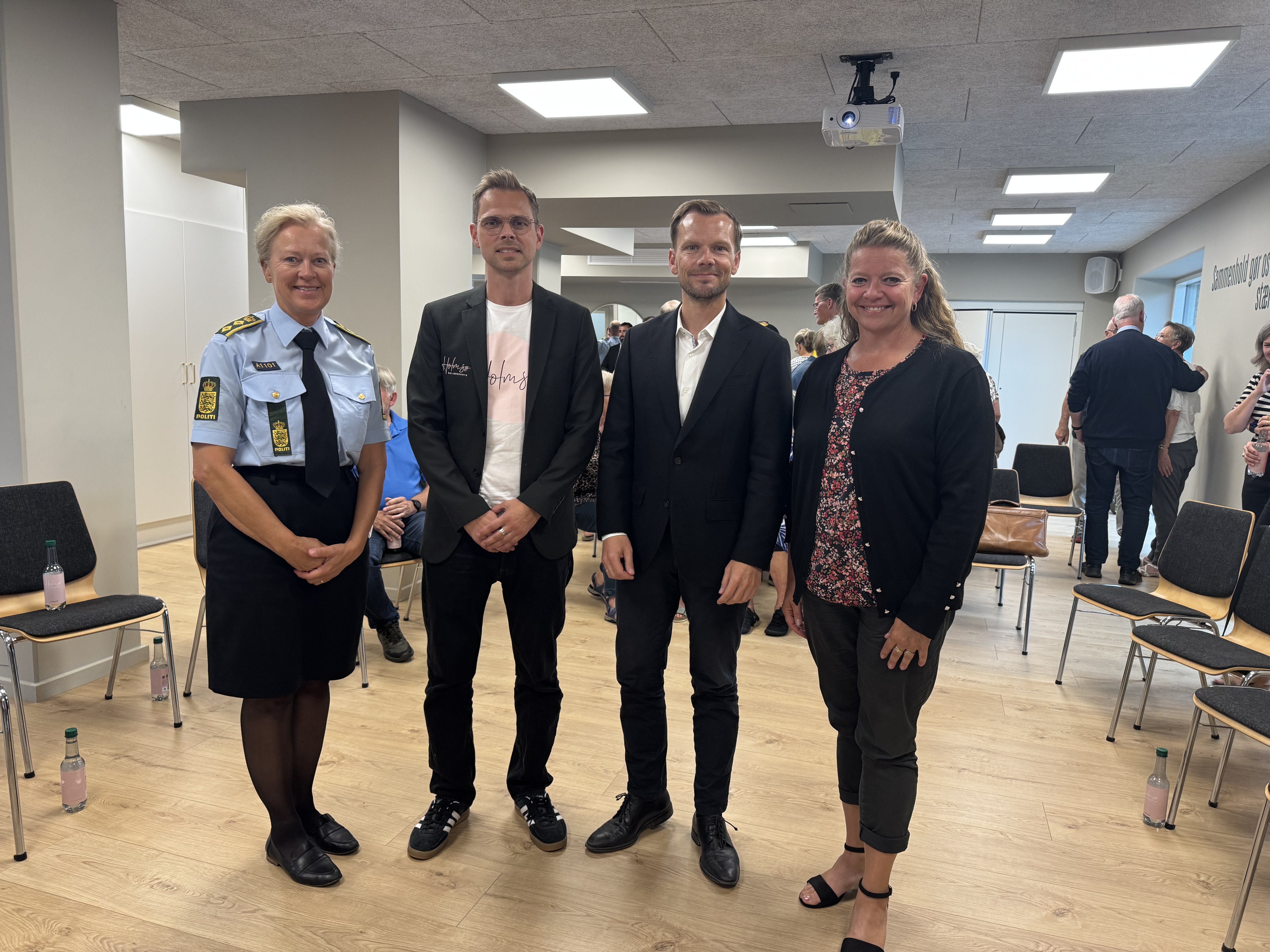 Peter Hummelgaard besøger Holmsø