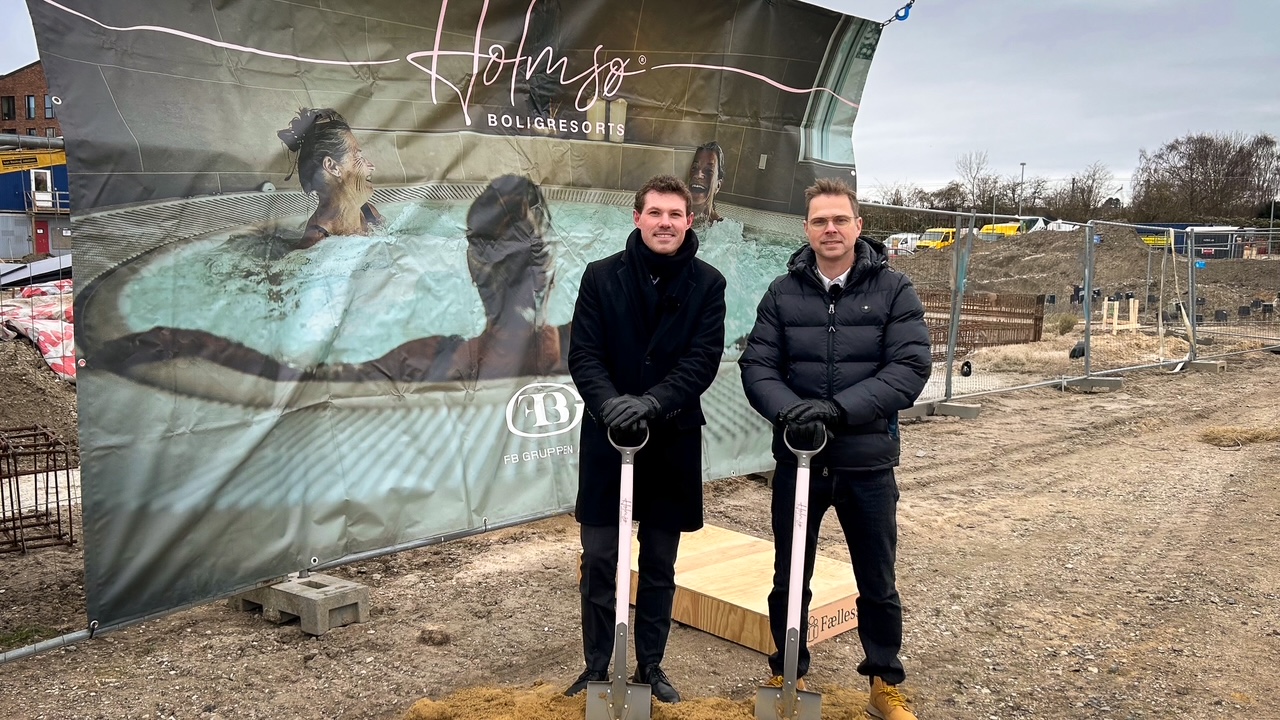 Første spadestik i Risskov: Et nyt kapitel for Holmsø Boligresorts – og for aktive voksne i Aarhus